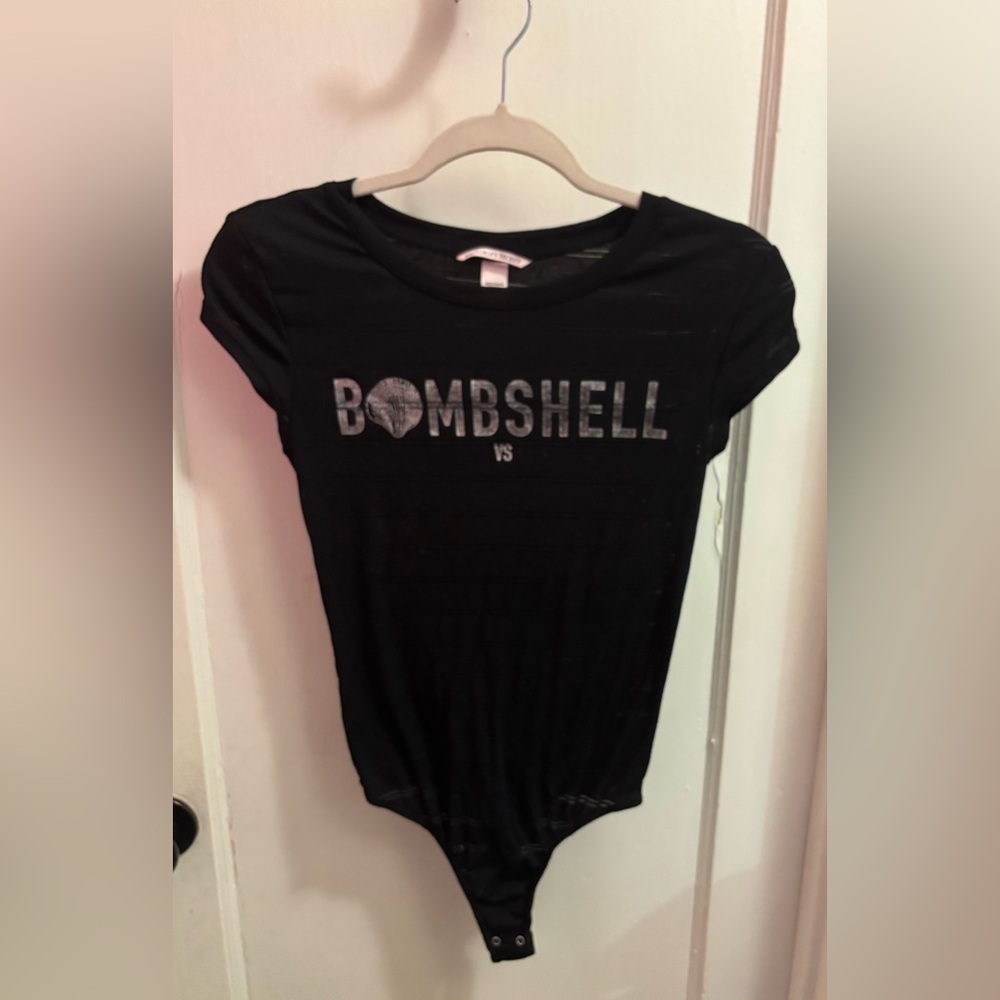 Victoria's Secret Black Bombshell Bodysuit